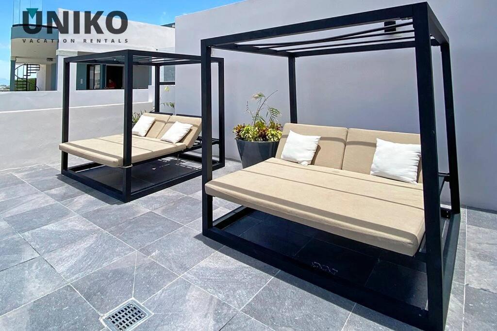 1 Block To The Beach 2Br 6Pax Rooftop Pool King Bed Playa del Carmen Exteriér fotografie