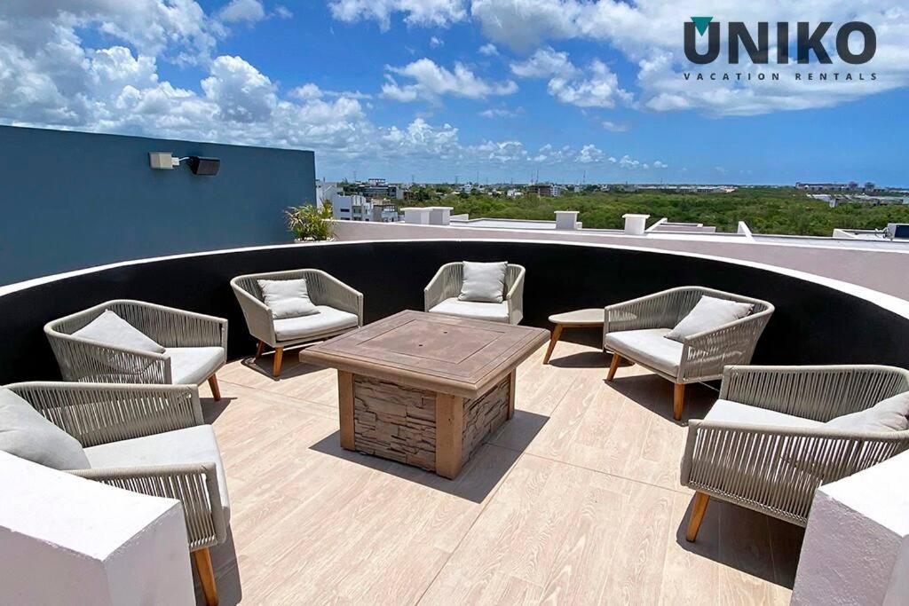 1 Block To The Beach 2Br 6Pax Rooftop Pool King Bed Playa del Carmen Exteriér fotografie